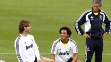 <b>EN FORMA. </b>Sergio Ramos se entrenará hoy con todo el grupo.