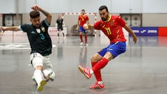 Amistoso de la selecci&oacute;n espa&ntilde;ola de f&uacute;tbol sala ante Argentina.