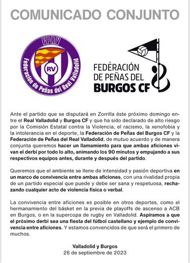 El derbi de rugby, un espejo en el que mirarse en Zorrilla