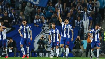 El Porto aprovechó y goleo al Braga en la Copa de Portugal