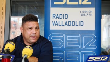 26/01/24 REAL VALLADOLID ENTREVISTA EN LA RADIO CADENA SER A RONALDO NAZARIO PRESIDENTE