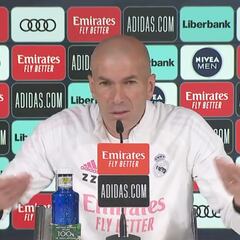 La respuesta tajante de Zidane sobre su futuro en el Real Madrid