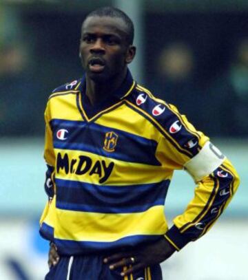 Liliam Thuram jug&oacute; 163 partidos en cinco temporadas, ganando la Copa Italia y la Copa UEFA en 1999. 