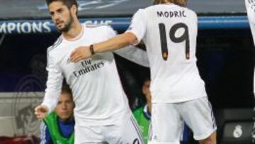 Isco podría ocupar el lugar de Modric.