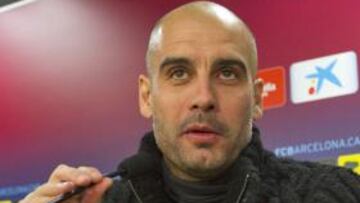 Pep y la final: "Entiendo las reticencias del Real Madrid"