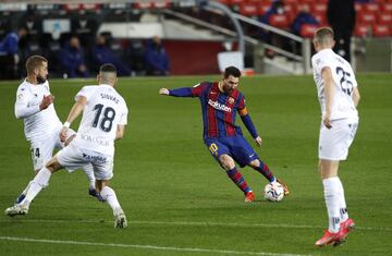 Messi anotó el 4-1 definitivo.