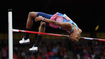 El qatarí Mutaz Essa Barshim.
