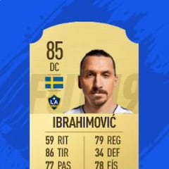 Todas las valoraciones de LA Galaxy en FIFA 19