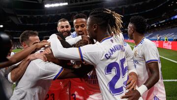 El Madrid remontó a la Real y le saca ocho puntos al Sevilla, perseguidor por la Liga.