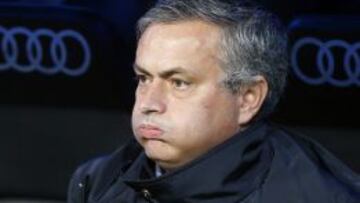 José Mourinho, durante el partido ante el Espanyol.