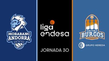 Resumen del Andorra vs San Pablo Burgos de la Liga Endesa