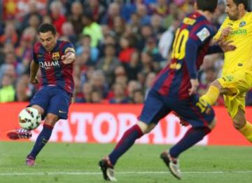 4-0. Xavi Hernández marcó el cuarto gol.