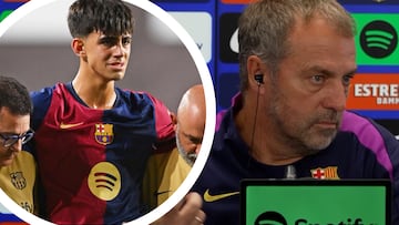 Las palabras de Flick en rueda de prensa por Bernal que provocaron la reacción inmediata de la RFEF