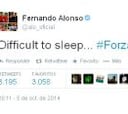 Alonso dice que le "cuesta dormir" pensando en Bianchi