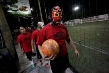 El partido de los enmascarados