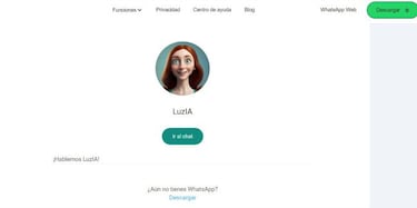 Así es LuzIA, el ChatGPT español dedicado a WhatsApp