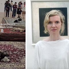 Quién es Nina Beier, la artista que usó a perros en su exposición en el Museo Tamayo