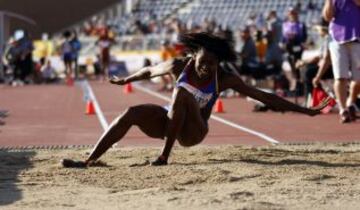 Caterine es campeona mundial y medalla de plata olímpica.