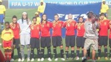 Las Sub-17, en el Mundial.