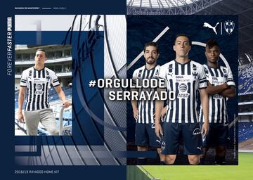 Rayados presentó sus armaduras del Apertura 2018