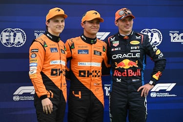 Pole vibrante de Norris y subidn de Sainz y Alonso