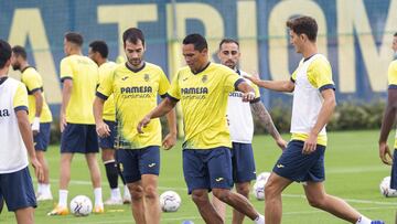 17/09/20 ENTRENAMIENTO DEL VILLARREAL 
 
 TRIGUEROS BACCA