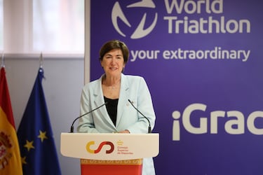 El triatln y el olimpismo homenajean a la pionera Marisol Casado