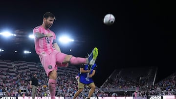 2025: La temporada en que Messi aspiró a superar en goles a DC United.