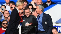 Wenger y Mourinho