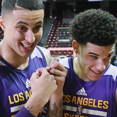 Los Lakers de Lonzo Ball y Kyle Kuzma, en la final de Las Vegas