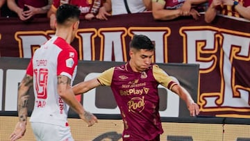 SAMUEL VELÁSQUEZ EN LIGA BETPLAY | DEPORTES TOLIMA – SANTA FE