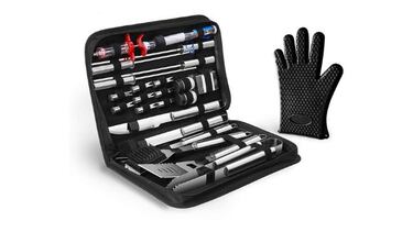 Ocho utensilios para asados ideales para amantes de la carne a la parrilla