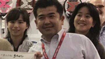 Koji Antonio Kanatsuka, presidente de pádel japonés.