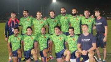 Plantilla de la Selección española de rugby.