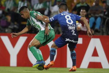 Con gol de Omar Duarte, Nacional venció por la mínima diferencia a Atlético Tucumán, pero no fue suficiente para continuar en la Copa Libertadores, ya que el equipo argentino ganó la ida 2-0 y de esta manera se clasificó a los cuartos de final.
