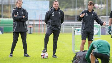 Cristóbal Parralo analizó la vista del Racing de Ferrol al Burgos.