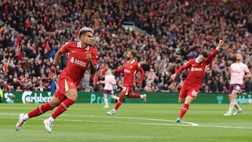 Un gol de Luis Díaz, nominado al mejor del mes en la Premier