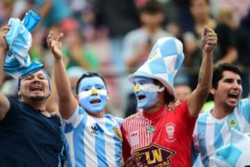 Colores y buen ambiente en el Nacional