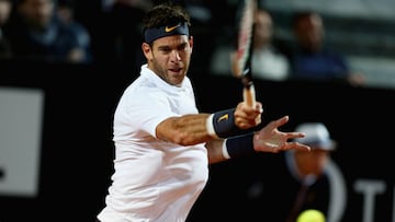 Del Potro roz¨® la haza?a: dos puntos de partido ante Djokovic