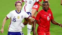 Ninguna selecci&oacute;n ha enfrentado a USWNT tantas veces como Canad&aacute; y este lunes, se ver&aacute;n las caras por tercera ocasi&oacute;n en JJOO, dentro de las semifinales de Tokio 2020.