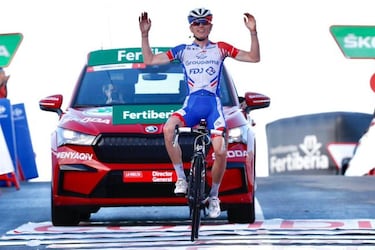 Roglic salva el rdago con una polmica ayuda del Movistar