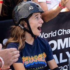 Así se ha metido Naia Laso en la final del Mundial de Skate