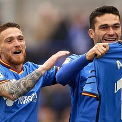 El chaval Molina, a sus 36 años, cuela al Getafe en Europa