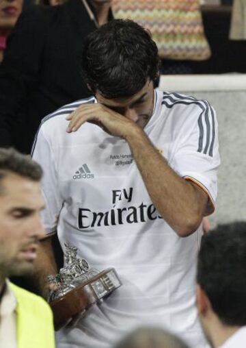 Trofeo Santiago Bernabeu. Homenaje a Raul.