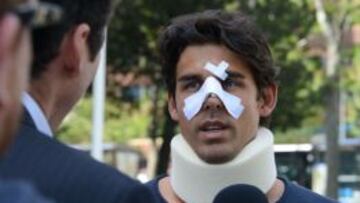 En entrenador Thomas Drouet fue agredido por el padre de Tomic.