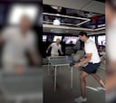 Da igual el deporte si hay una pala o una raqueta: Nadal contra Rosberg al tenis de mesa...
