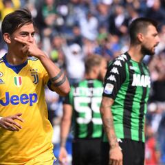 Dybala, imparable: otro hat-trick y la Juventus es líder