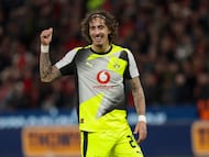 Fabio Silva, con el Dortmund.