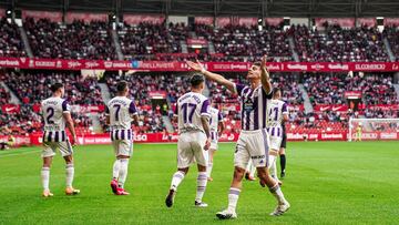 Aguado hizo un buen partido con el Real Valladolid acompañando a los fantásticos partidos de El Yamiq y Roque Mesa.