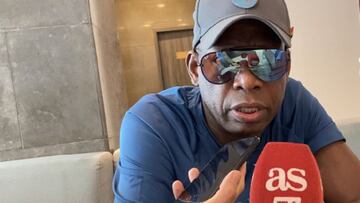 El histórico delantero en charla con AS.